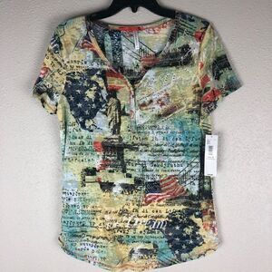 NWT Passports Short Sleeve T-Shirt Size Medium